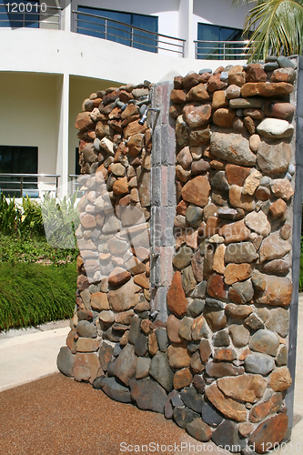 Image of Poolside shower