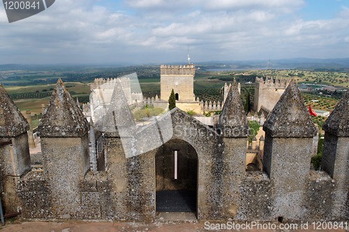 Image of Almodovar Del Rio medieval castle in Spain