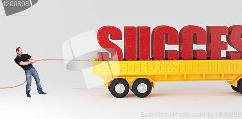 Image of be strong to success