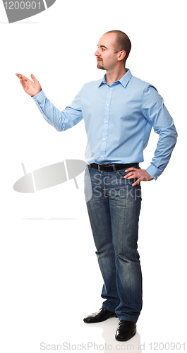 Image of isolated worker
