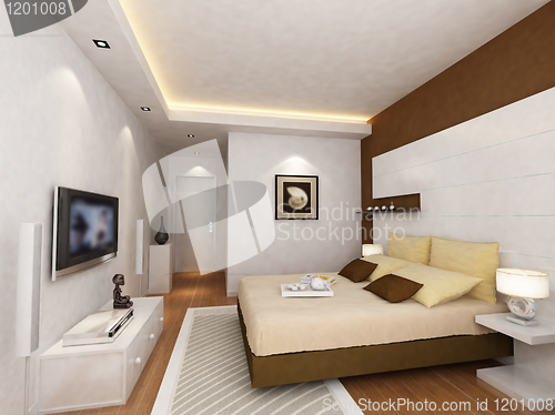 Image of rendering bedroom