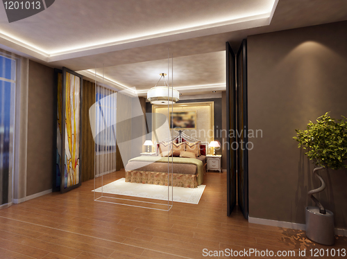 Image of rendering bedroom