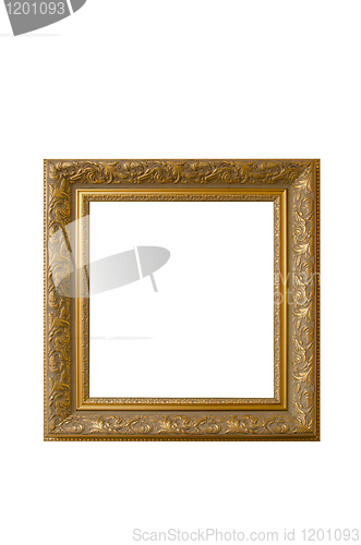 Image of Picture gold frame