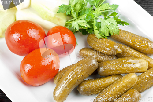 Image of pickled vegetables
