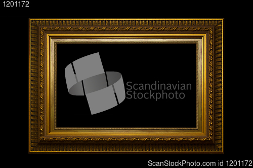 Image of Picture gold frame