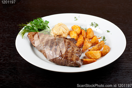 Image of Juicy beef steak