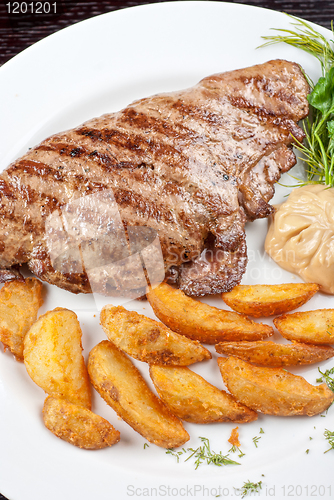 Image of Juicy beef steak