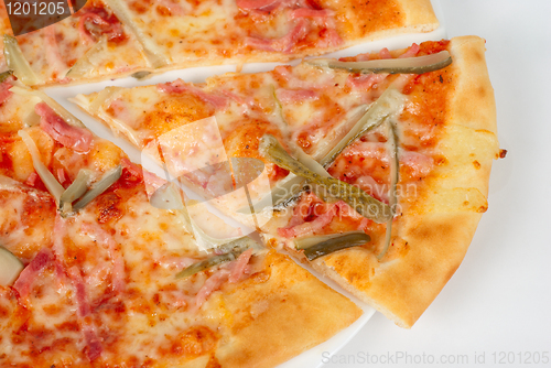 Image of the pizza