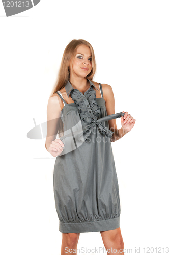 Image of beautiful blonde woman