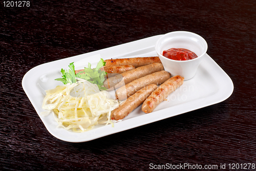 Image of Grilled sausages