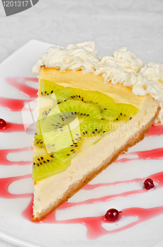 Image of kiwi cake