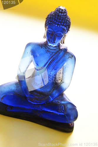Image of Blue buddha
