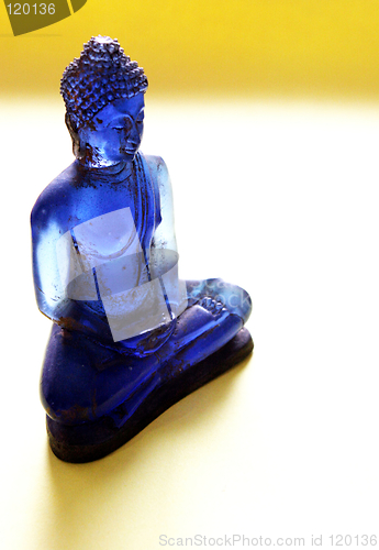 Image of Blue Buddha