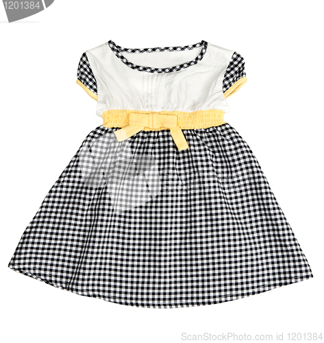 Image of Children's checkered dress