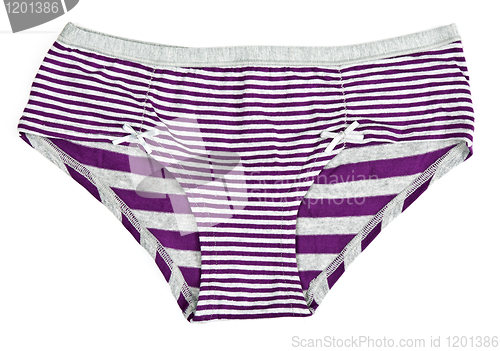 Image of purple striped pants