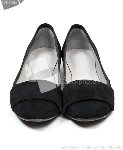 Image of pair of black shoes