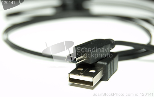 Image of Black USB