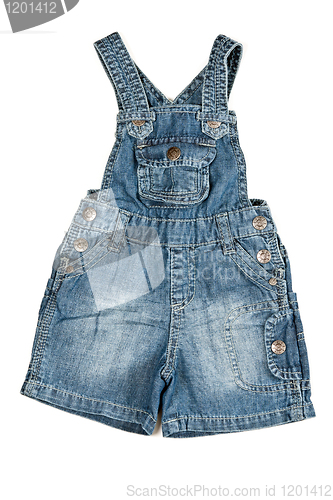 Image of children's denim shorts