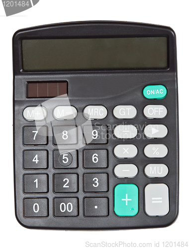 Image of Black calculator