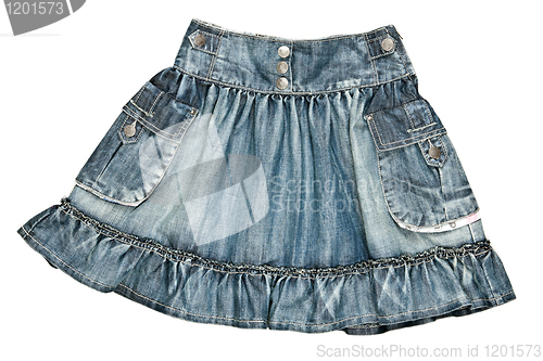 Image of Women's denim skirt