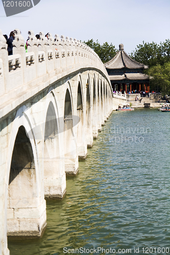 Image of Seventeen Arch Bridge, Summer Palace, Beijing