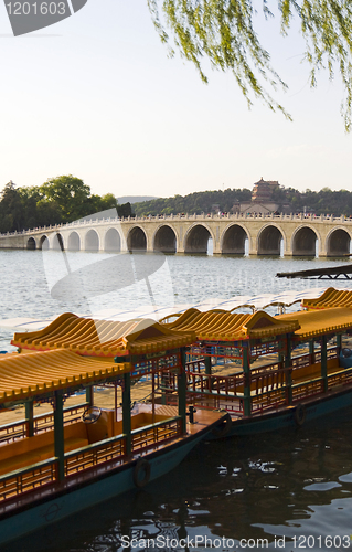 Image of Seventeen Arch Bridge, Summer Palace, Beijing