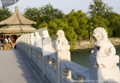 Image of Seventeen Arch Bridge, Summer Palace, Beijing