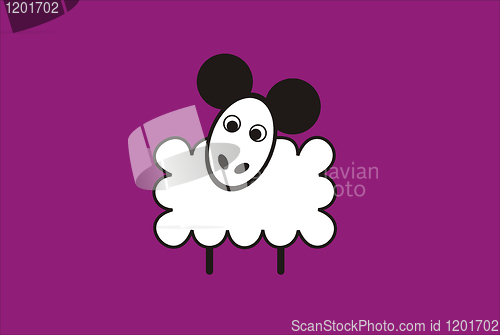 Image of Cartoon Sheep