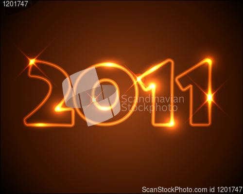 Image of New Years card 2011