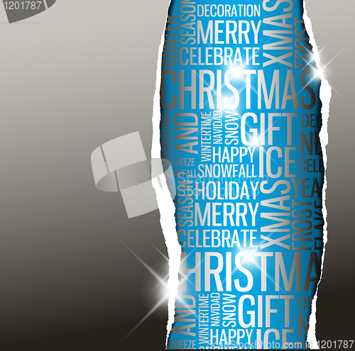 Image of Abstract Christmas card