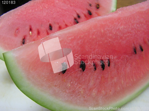 Image of slices of watermelon