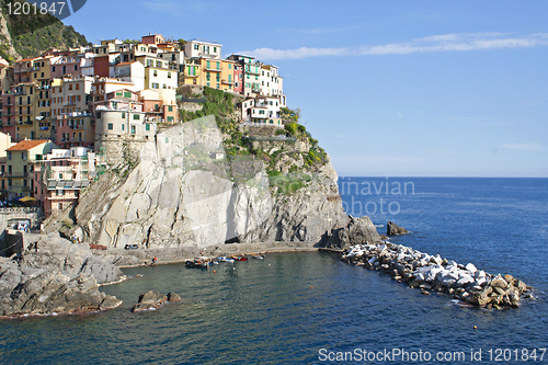 Image of Italy. Cinque Terre. Manarola village
