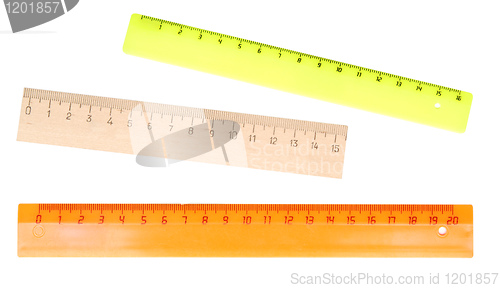 Image of rulers