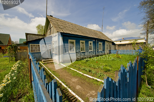 Image of Russian village garden