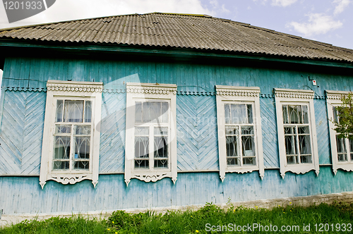 Image of Russian wooden house