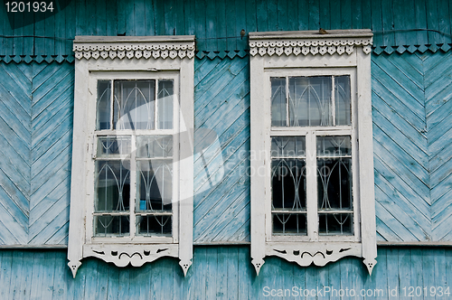 Image of Russian wooden house