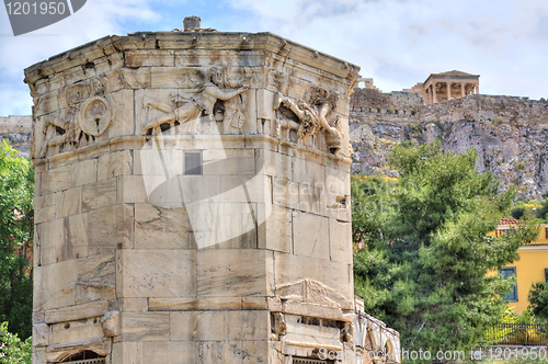 Image of The Horologion of Athens (Tower of the Winds), Greece (HDR)