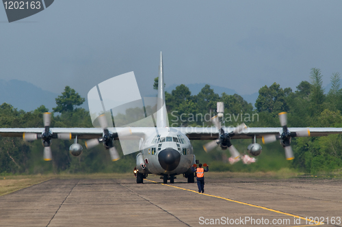 Image of Military transport aircraft