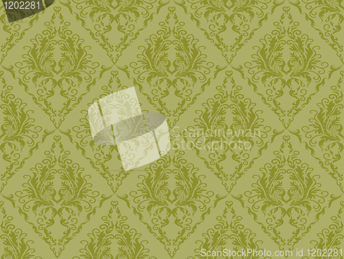 Image of Floral seamless ornament