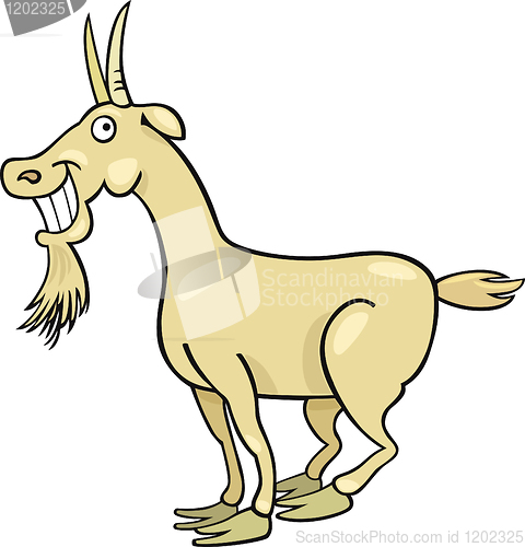 Image of cartoon goat