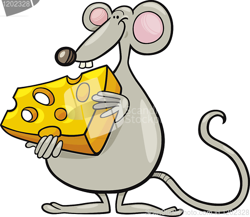 Image of Mouse with cheese