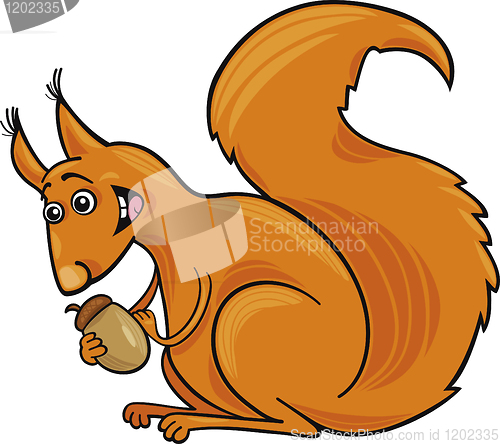 Image of cartoon Squirrel