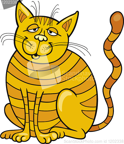 Image of Happy Yellow Cat