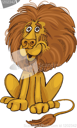 Image of cartoon Lion