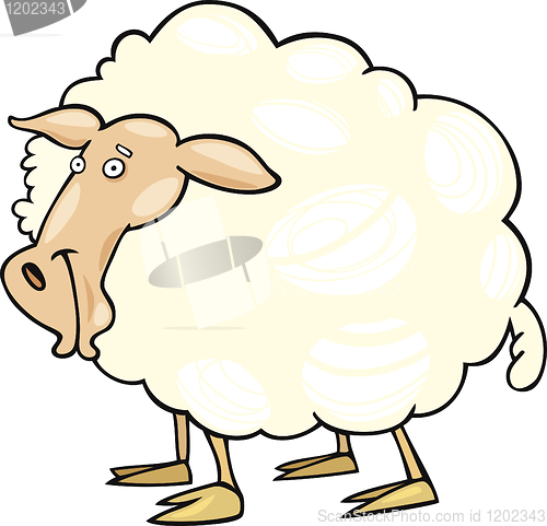 Image of Cartoon sheep