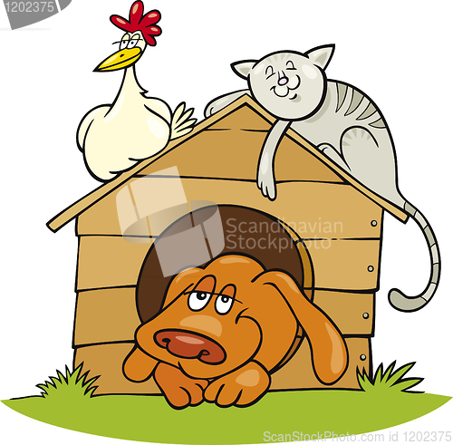 Image of Happy farm animals