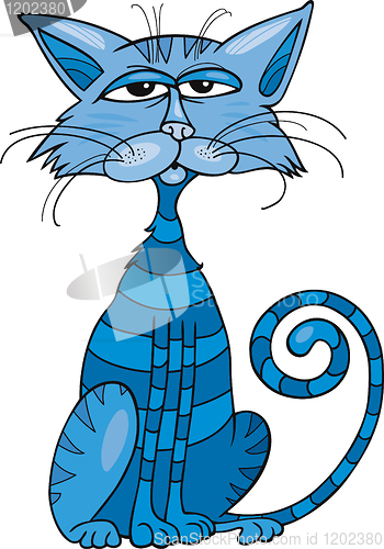 Image of Blue cat