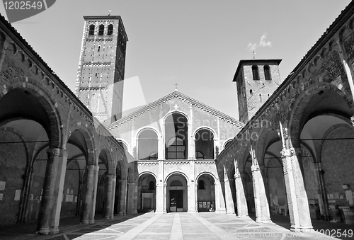 Image of Sant Ambrogio church, Milan