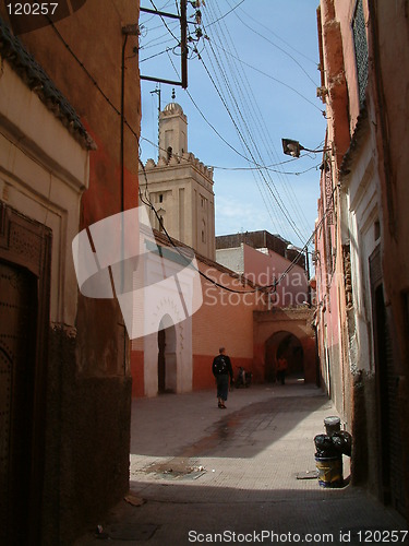 Image of street in Marakech