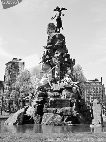 Image of Traforo del Frejus statue, Turin